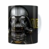 Caneca Darth Vader 3d Print Star Wars Yellow Branca