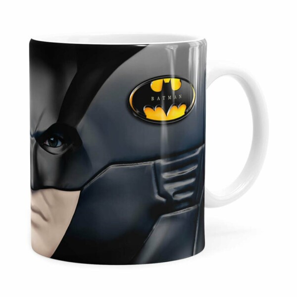 Caneca Do Batman 3d Print Face Branca