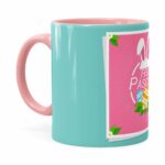 Caneca Feliz Páscoa V01 Rosa