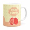 Caneca Feliz Páscoa V04 Branca