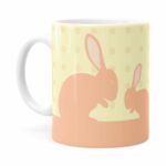 Caneca Feliz Páscoa V04 Branca