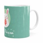 Caneca Feliz Páscoa V06 Branca