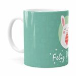 Caneca Feliz Páscoa V06 Branca