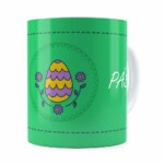 Caneca Feliz Páscoa V07 Branca