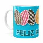 Caneca Feliz Páscoa V09 Branca