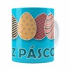 Caneca Feliz Páscoa V09 Branca