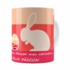 Caneca Feliz Páscoa V10 Branca