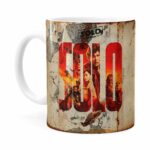 Caneca Han Solo Star Wars 3d Print Branca