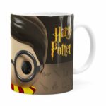 Caneca Harry Potter 3d Print Branca