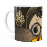 Caneca Harry Potter 3d Print Branca