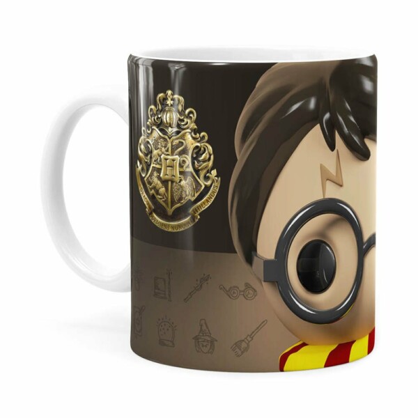 Caneca Harry Potter 3d Print Branca