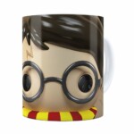 Caneca Harry Potter 3d Print Branca