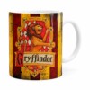 Caneca Harry Potter Gryffindor Porcelana Branca