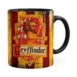 Caneca Harry Potter Gryffindor Preta