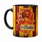 Caneca Harry Potter Gryffindor Preta