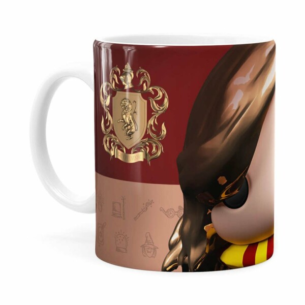 Caneca Harry Potter Hermione 3d Print Branca