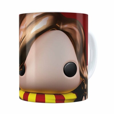 Caneca Harry Potter Hermione 3d Print Branca