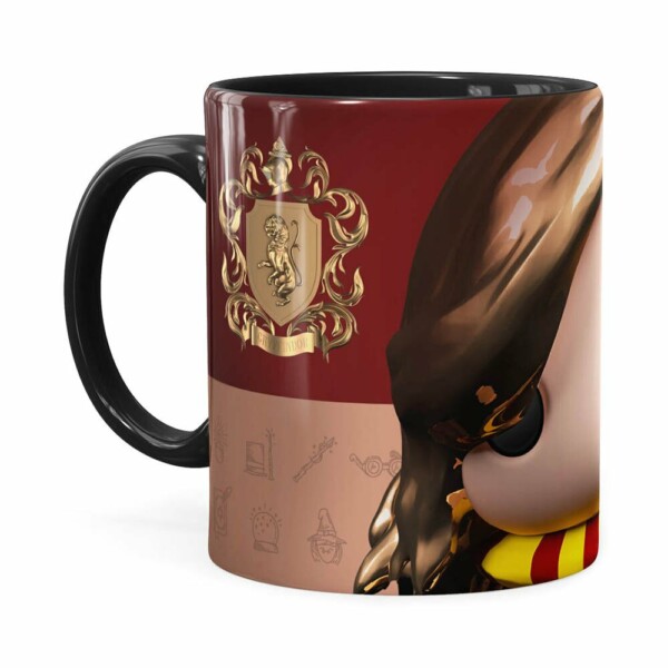 Caneca Harry Potter Hermione 3d Print Preta