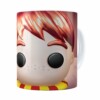 Caneca Harry Potter Ron 3d Print Branca