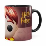Caneca Harry Potter Ron 3d Print Preta