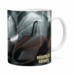 Caneca Homem De Ferro 3d Print Máquina De Combate Branca