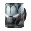 Caneca Homem De Ferro 3d Print Máquina De Combate Preta
