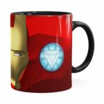 Caneca Homem De Ferro 3d Print Preta