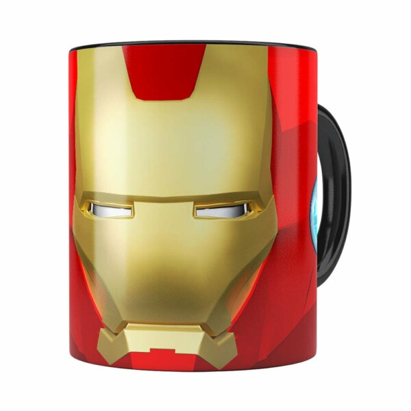 Caneca Homem De Ferro 3d Print Preta