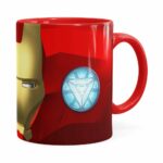 Caneca Homem De Ferro 3d Print Vermelha