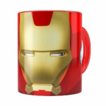 Caneca Homem De Ferro 3d Print Vermelha