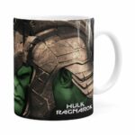 Caneca Hulk 3d Print Avengers Ragnarok Branca