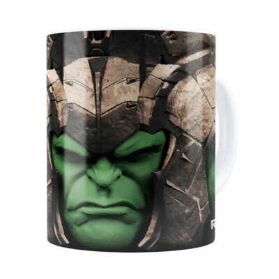 Caneca Hulk 3d Print Avengers Ragnarok Branca
