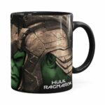 Caneca Hulk 3d Print Avengers Ragnarok Preta