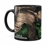 Caneca Hulk 3d Print Avengers Ragnarok Preta