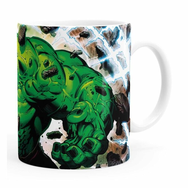 Caneca Hulk V02 Branca