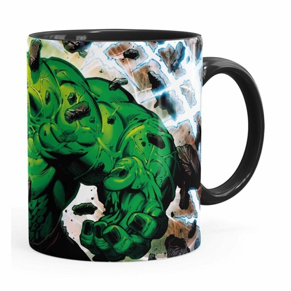 Caneca Hulk V02 Preta