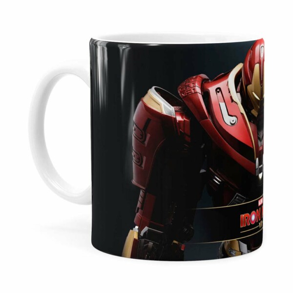 Caneca Hulkbuster 3d Print Homem De Ferro Branca