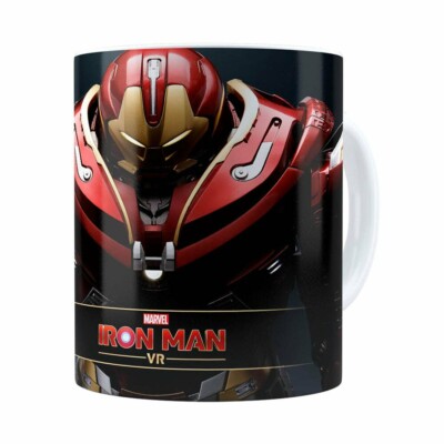 Caneca Hulkbuster 3d Print Homem De Ferro Branca