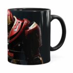 Caneca Hulkbuster 3d Print Homem De Ferro Preta