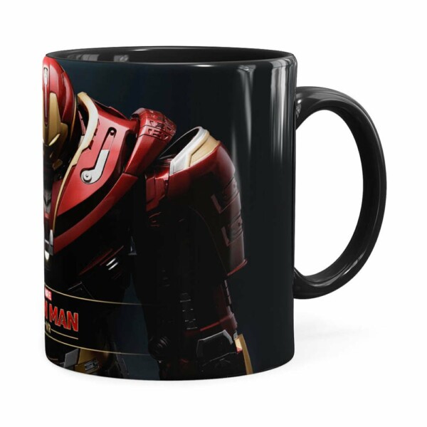 Caneca Hulkbuster 3d Print Homem De Ferro Preta