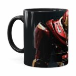 Caneca Hulkbuster 3d Print Homem De Ferro Preta