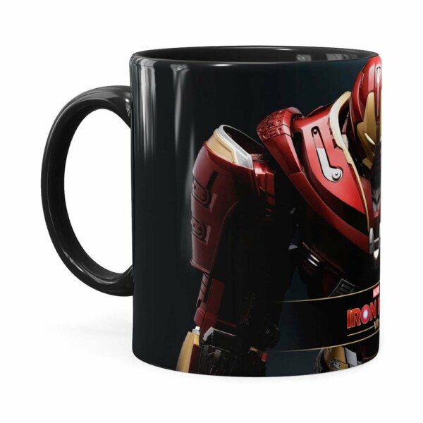 Caneca Hulkbuster 3d Print Homem De Ferro Preta