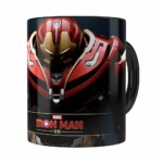 Caneca Hulkbuster 3d Print Homem De Ferro Preta