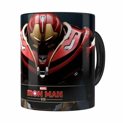 Caneca Hulkbuster 3d Print Homem De Ferro Preta