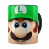 Caneca Luigi 3d Print Super Mario Preta