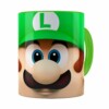 Caneca Luigi 3d Print Super Mario Verde Claro