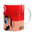 Caneca Mario 3d Print Super Branca