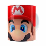 Caneca Mario 3d Print Super Branca