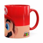 Caneca Mario 3d Print Super Vermelha