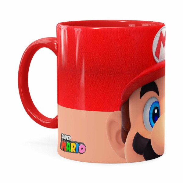 Caneca Mario 3d Print Super Vermelha